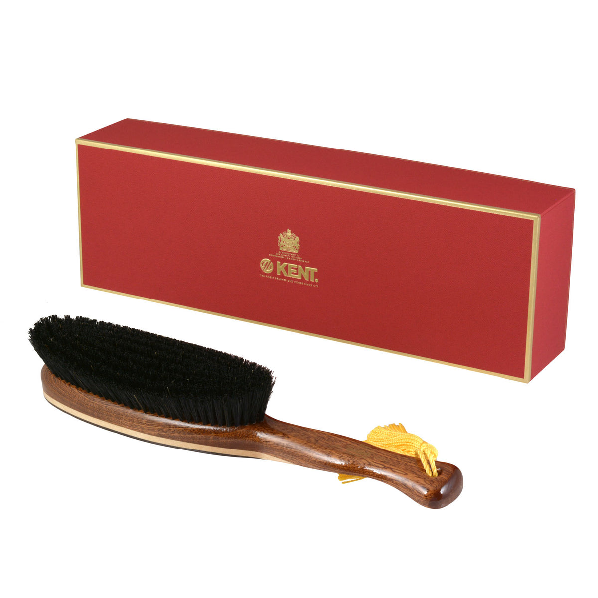 Clothes Brush オールケア ハンドメイド ボアブリッスル 豚毛洋服ブラシ タッセル付き CR8
