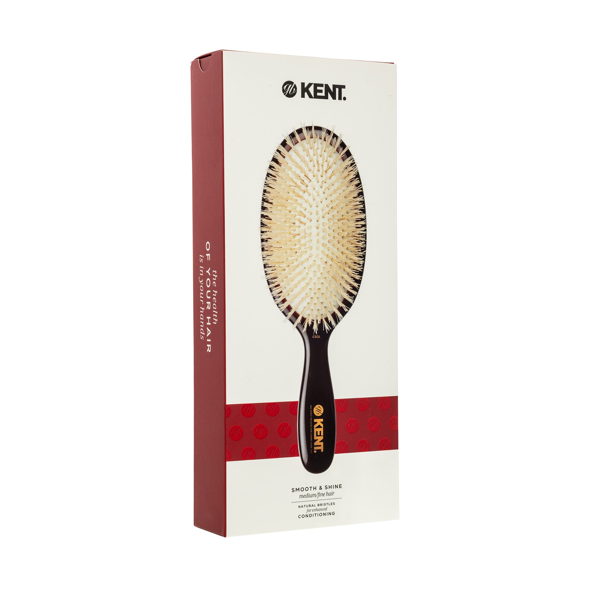 ソフトブリッスル クッションヘアブラシ ラージサイズ NEW CLASSIC SHINE CSGL 【公式サイト限定クリーニングブラシ付き】