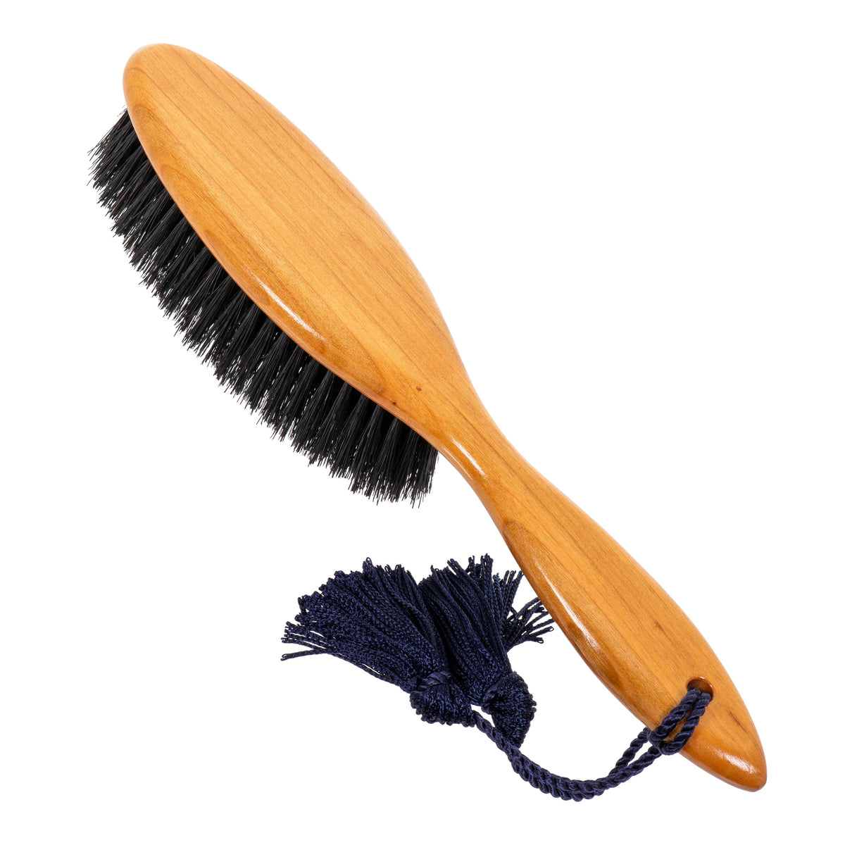 Clothes Brush オールケア ボアブリッスル 豚毛洋服ブラシ タッセル付 CS7AB