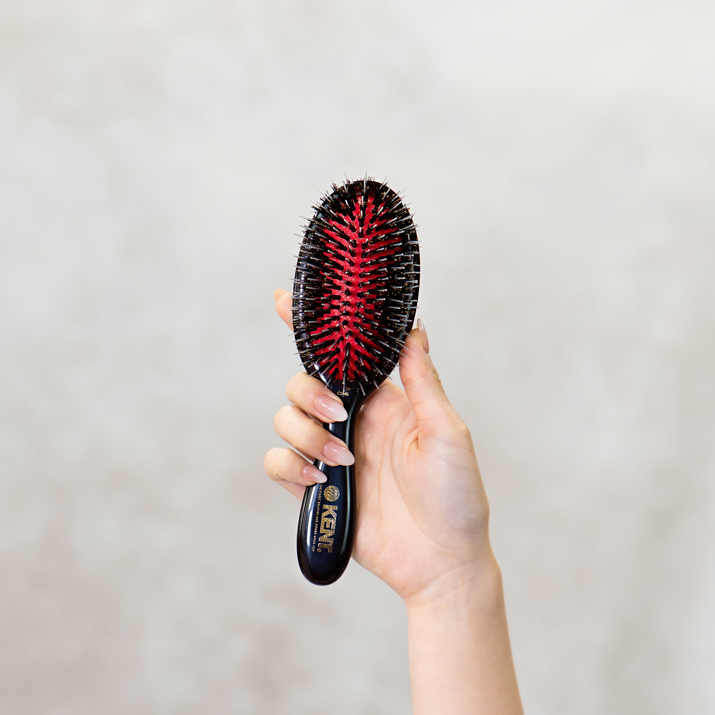 ブリッスル&ナイロンピン クッションヘアブラシ スモールサイズ NEW CLASSIC SHINE CSMS 【クリーニングブラシ付き】