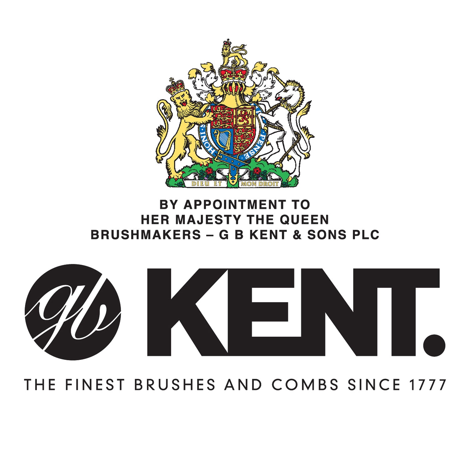 G.B.KENTのロゴ、英国王室御用達のロゴ