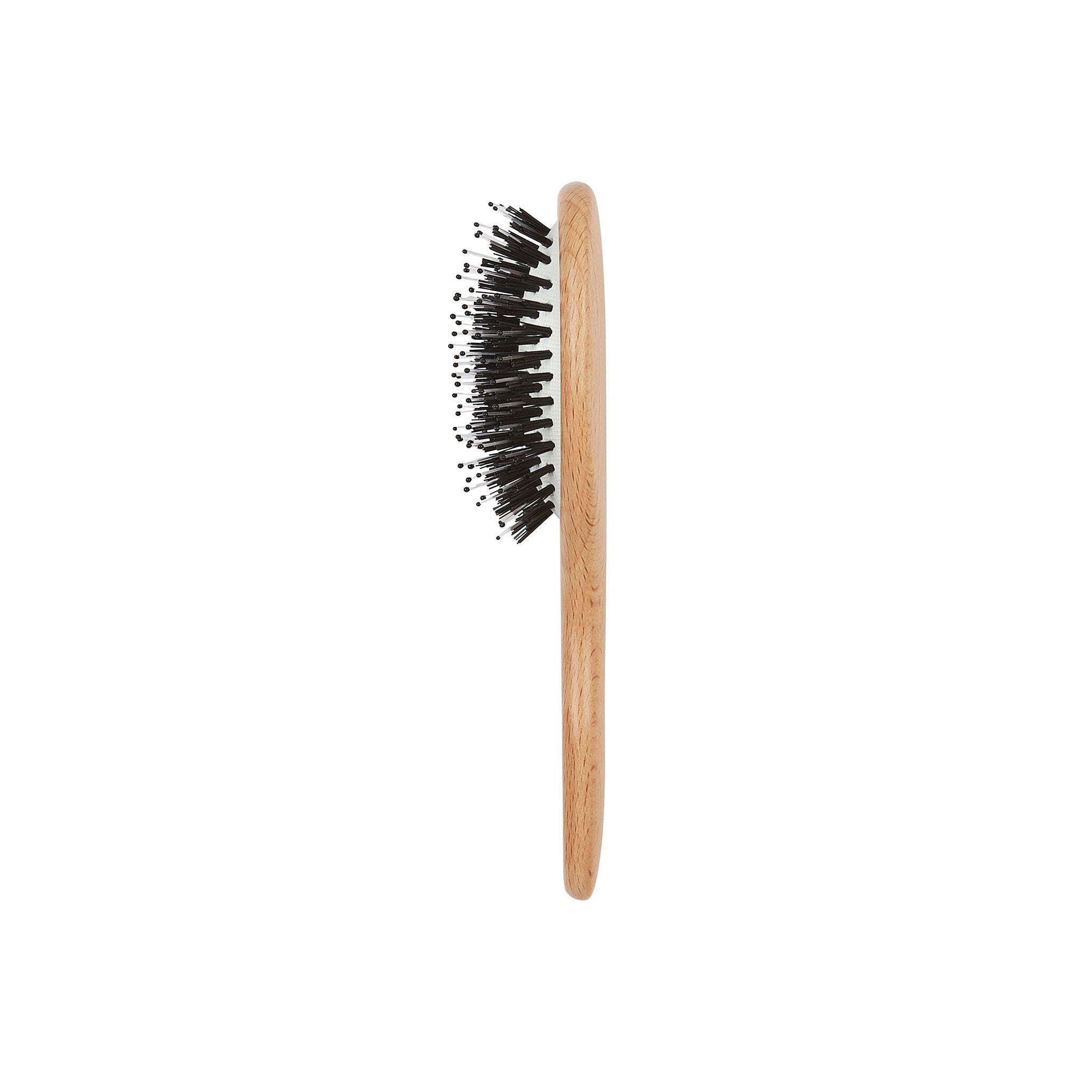 Vegan Bristle ヴィーガンヘアブラシ Small Cushion Nylon Mix Hairbrush VEG02