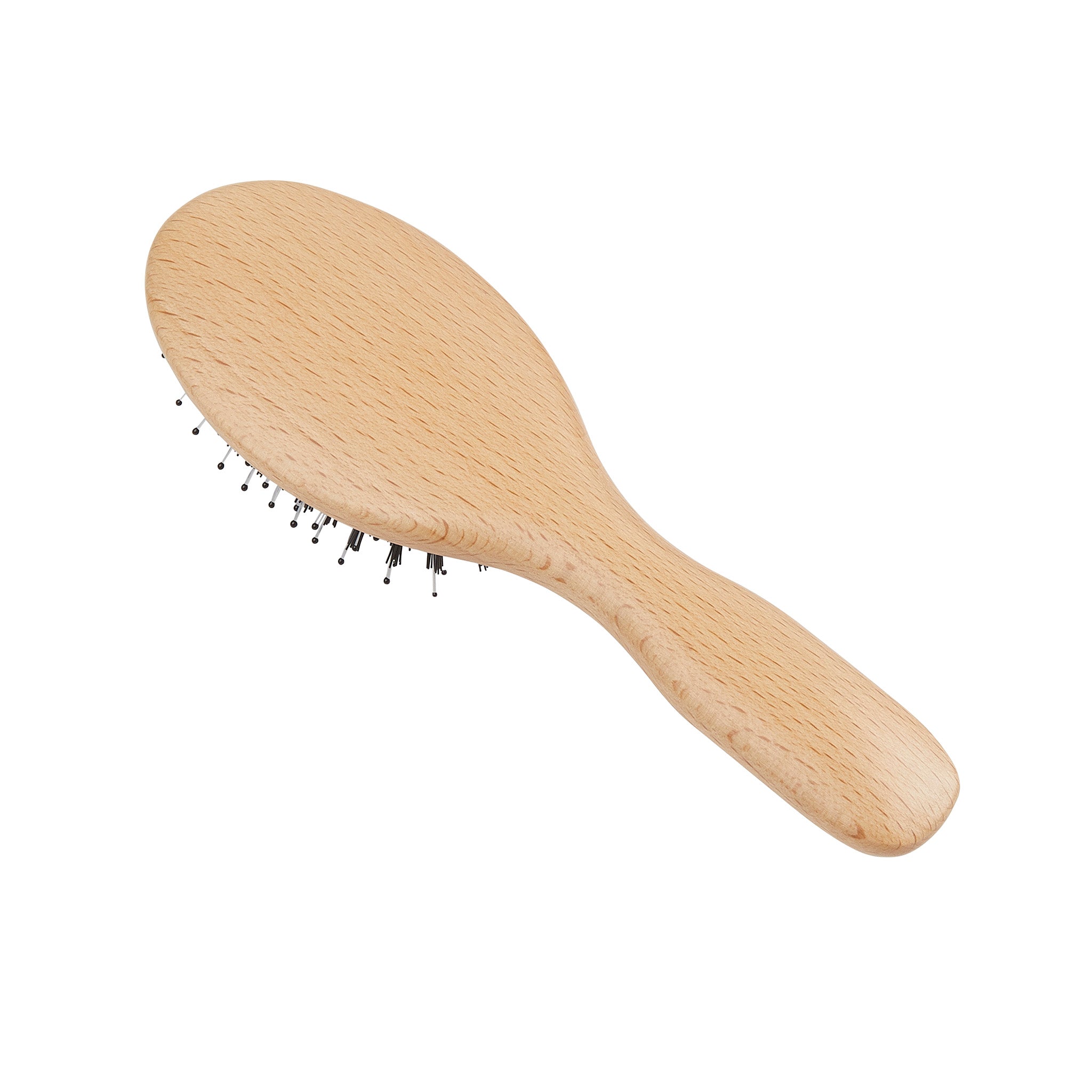 Vegan Bristle ヴィーガンヘアブラシ Small Cushion Nylon Mix Hairbrush VEG02