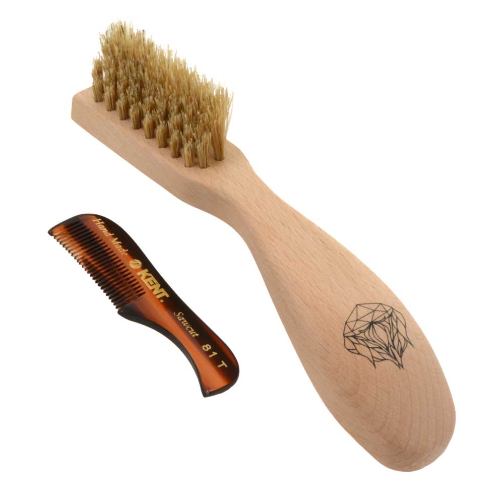 ジービーケントのひげ用ブラシ、ビアードブラシ