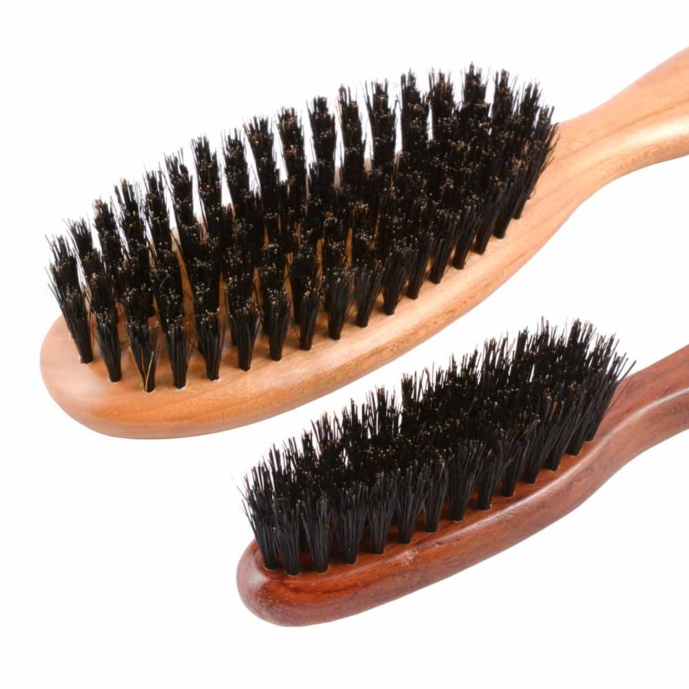 ジービーケントの高級豚毛ヘアブラシlc22-lr31