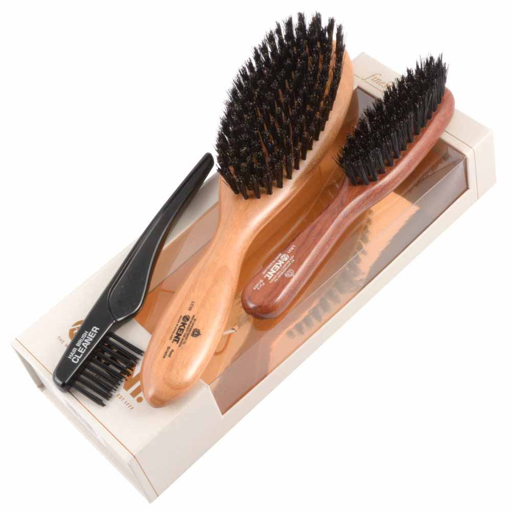 ジービーケントの高級豚毛ヘアブラシlc22-lr31