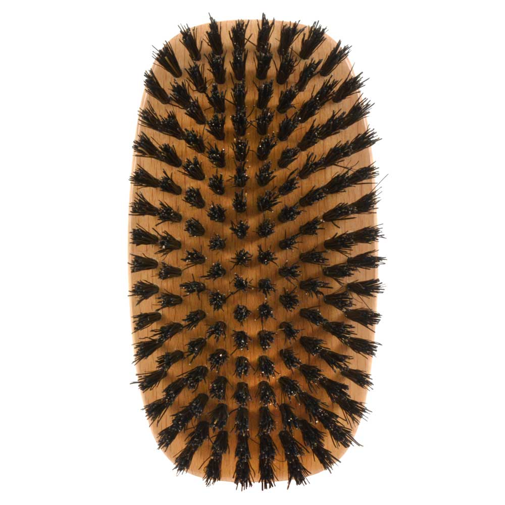 ジービーケントの高級豚毛メンズヘアブラシms23