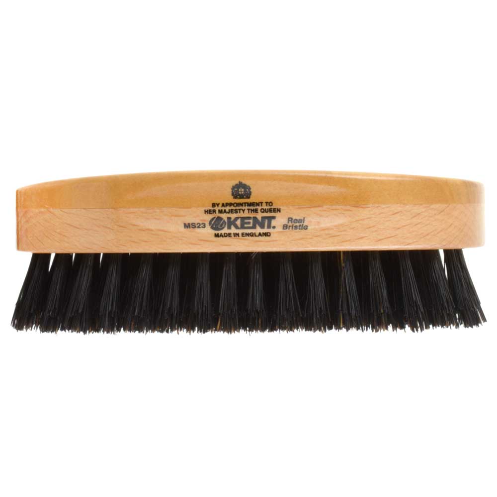 ジービーケントの高級豚毛メンズヘアブラシms23