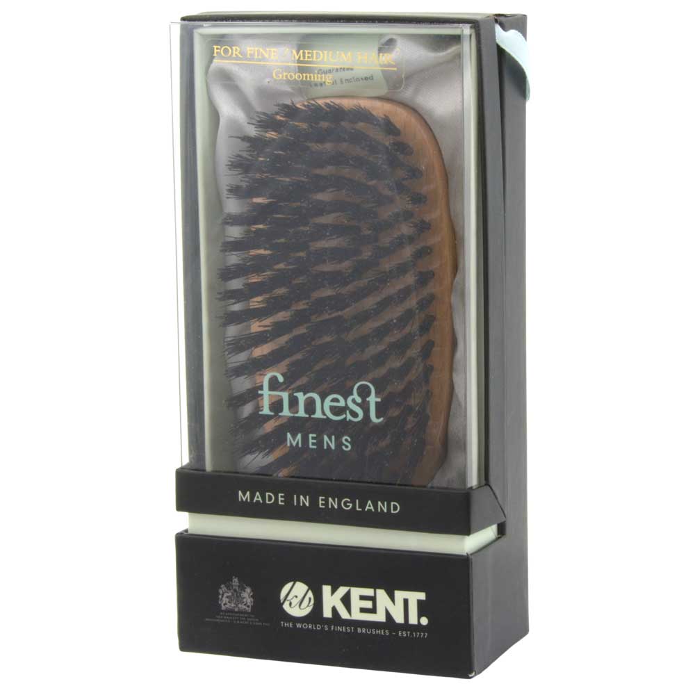 ジービーケントの高級豚毛メンズヘアブラシms23