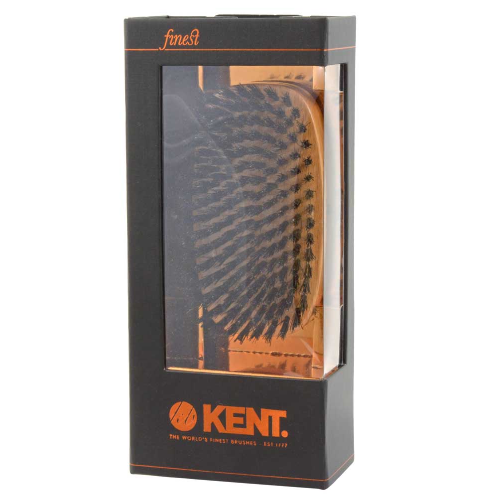 ジービーケントの高級豚毛メンズヘアブラシms23