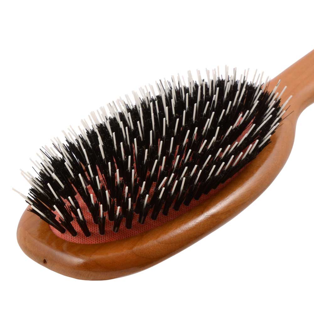 ジービーケントの高級豚毛ヘアブラシnat5