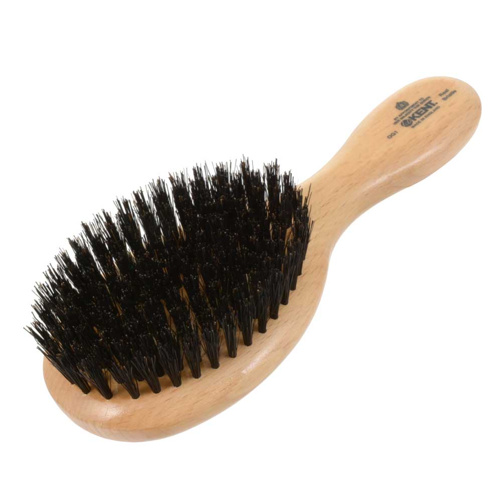 ジービーケントの高級豚毛メンズヘアブラシog1