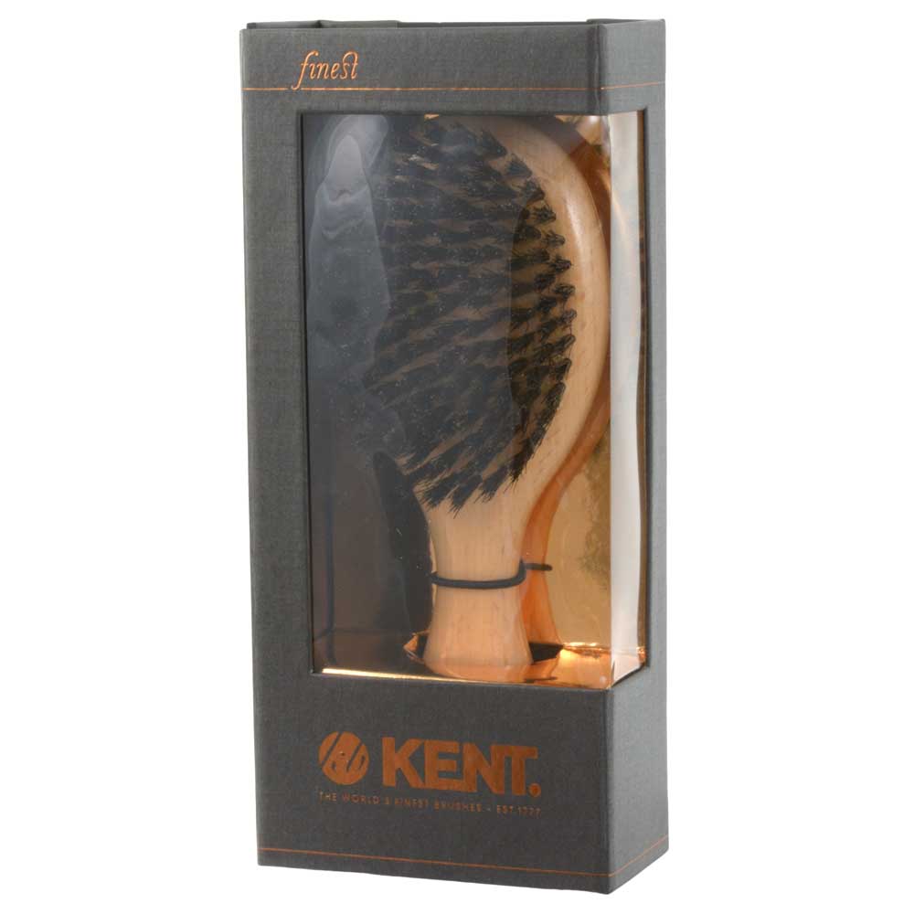 ジービーケントの高級豚毛メンズヘアブラシog1