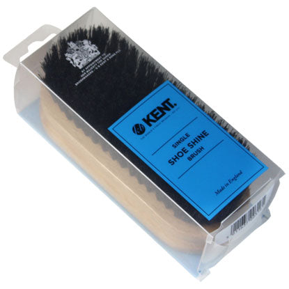 ジービーケントの豚毛シューブラシ、靴用ブラシ