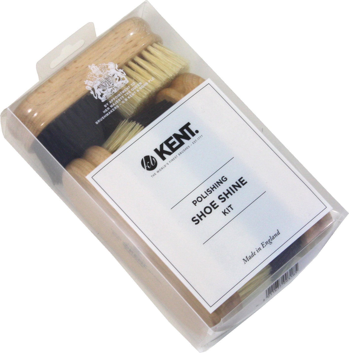 ジービーケントの豚毛シューブラシ、靴用ブラシ