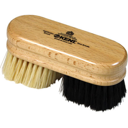 ジービーケントの豚毛シューブラシ、靴用ブラシ