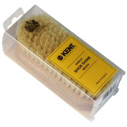 ジービーケントの豚毛シューブラシ、靴用ブラシ