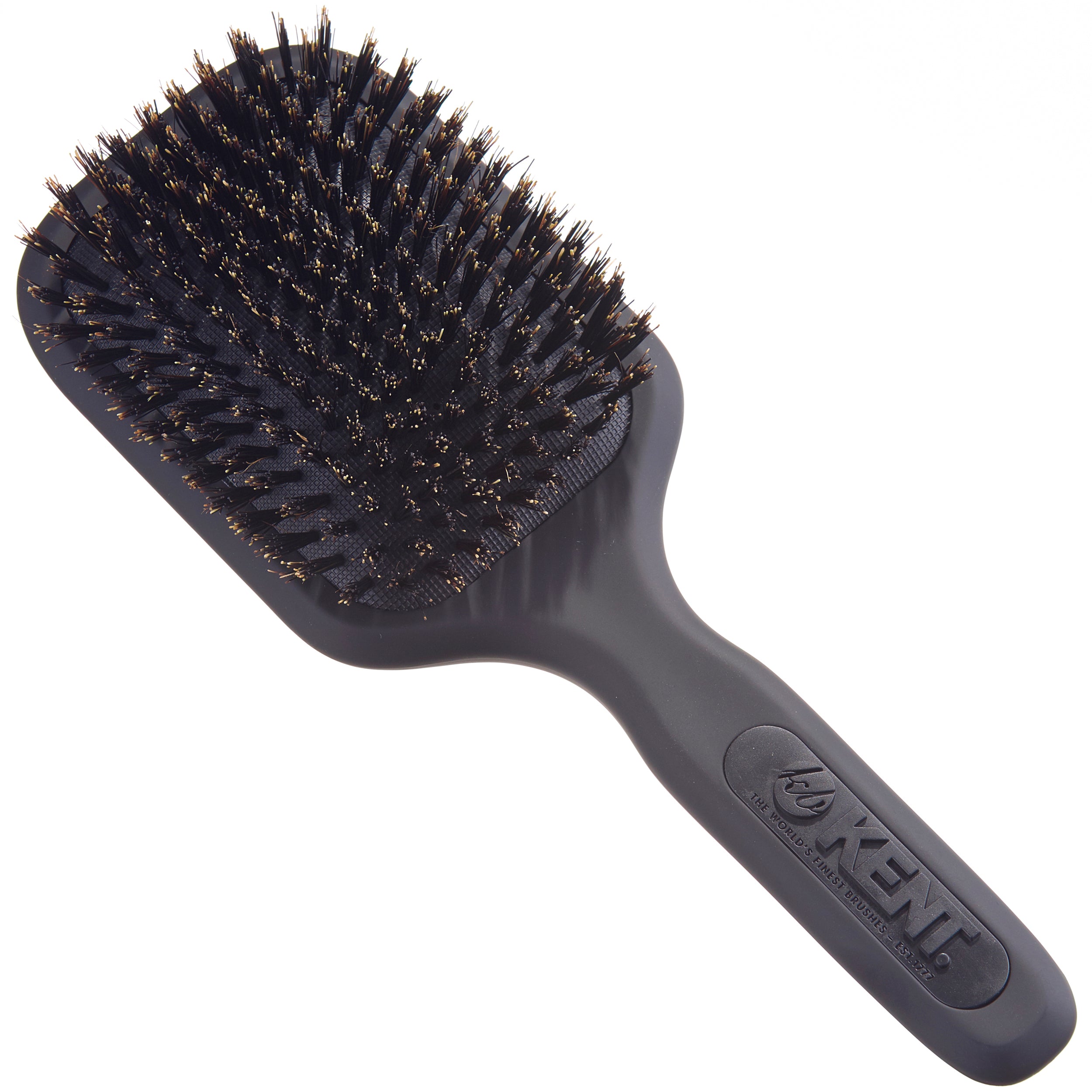 Airhedz ヘアブラシ Medium Paddle Brush with Pure Bristle AH13G