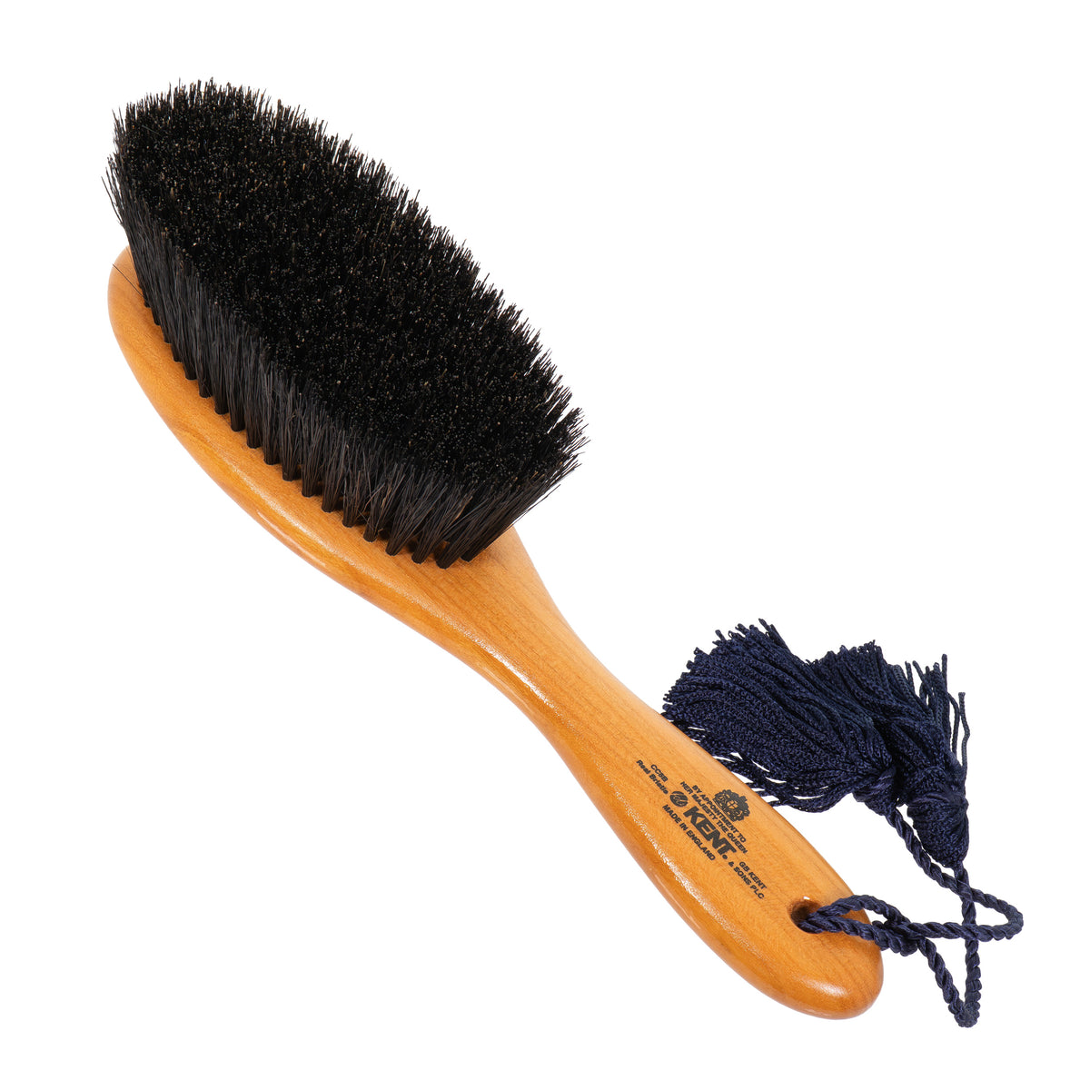 Clothes Brush オールケア ボアブリッスル ハンディ 豚毛洋服ブラシ タッセル付 CC5B