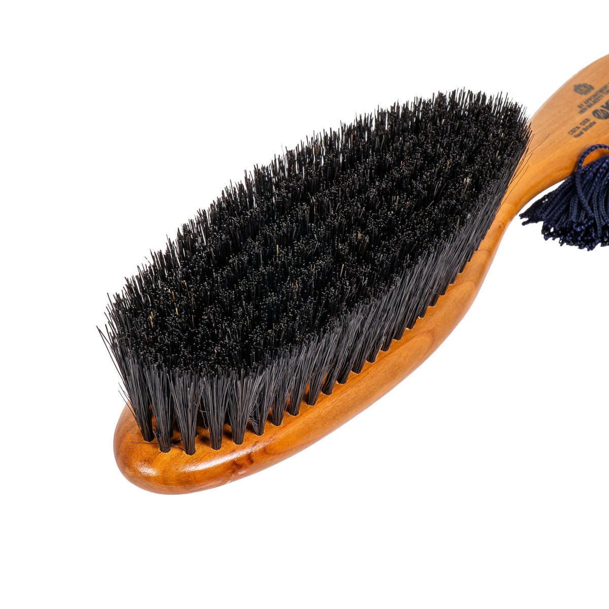 Clothes Brush オールケア ボアブリッスル 豚毛洋服ブラシ タッセル付 CS7AB