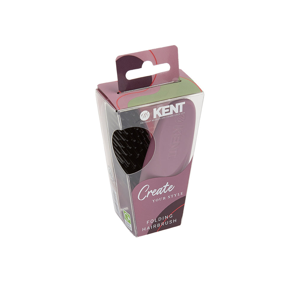 Kent Create ナイロンピン 折りたたみヘアブラシ KCR10