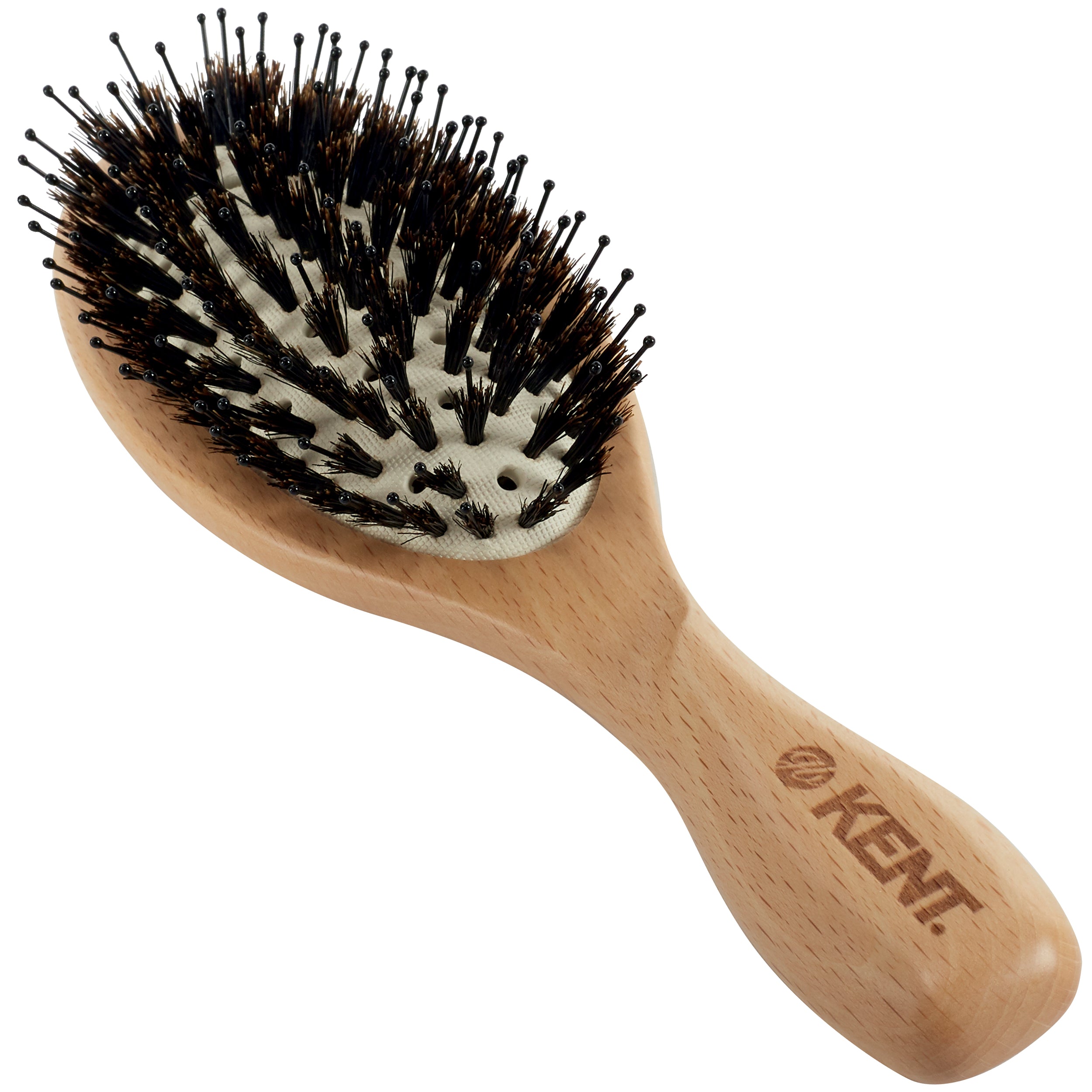 Pure Flow ヘアブラシ Vented Cushion Bristle Nylon Mix Brush LPF1