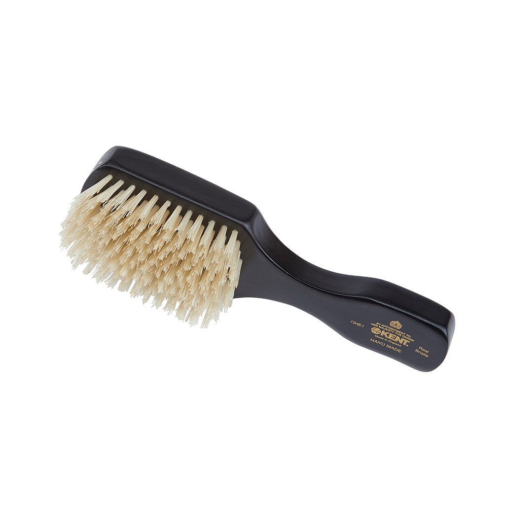 GB KENT ケント 英国王室御用達 豚毛 ハンドメイド メンズ ヘアブラシ 