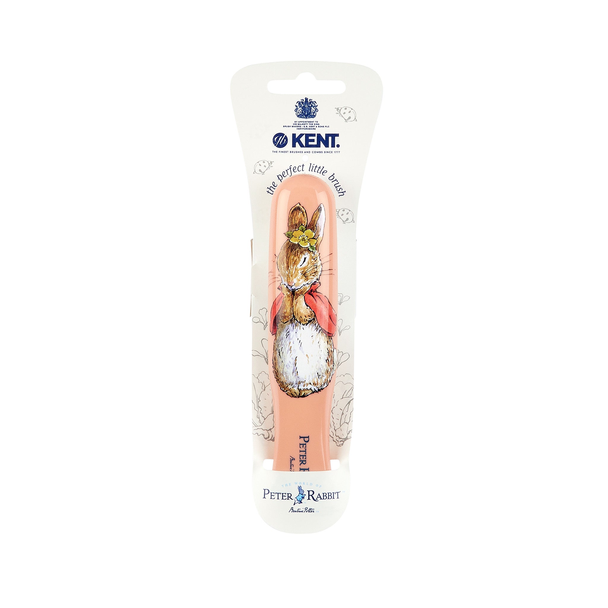 Peter Rabbit™ フロプシー™ ボールエンドピン クッションヘアブラシ スモール PR06